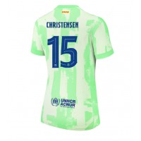 Barcelona Andreas Christensen #15 Tredjedrakt Dame 2024-25 Kortermet